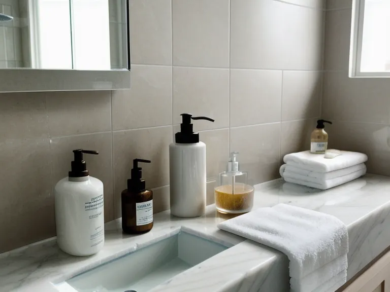 Protoflow prostate supplement bottle on a bathroom counter as part of an ongoing supplement testing routine