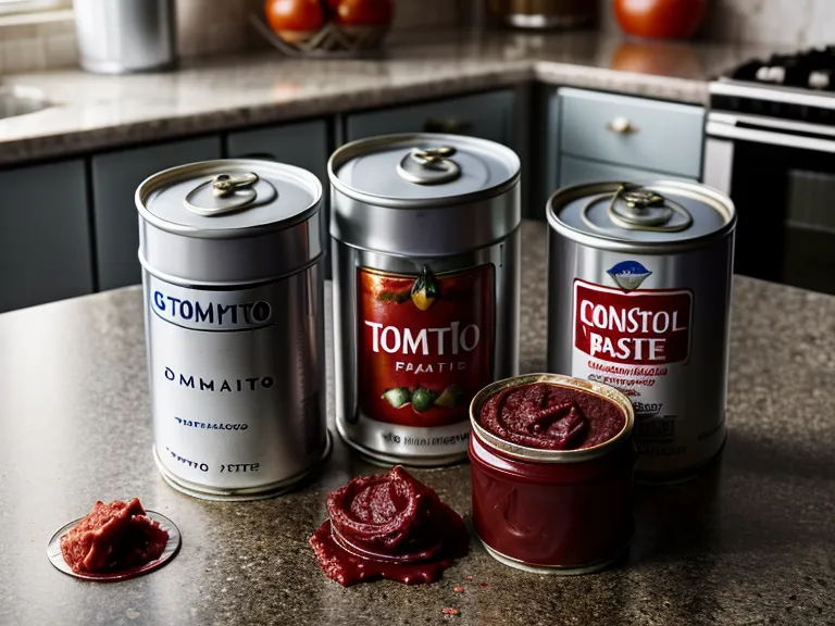 Open cans of tomato paste on a kitchen counter symbolizing a failed dietary experiment.