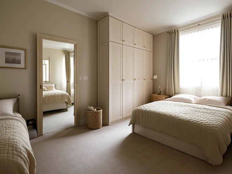 A peaceful bedroom at dawn suggesting improved sleep quality from prostate support.