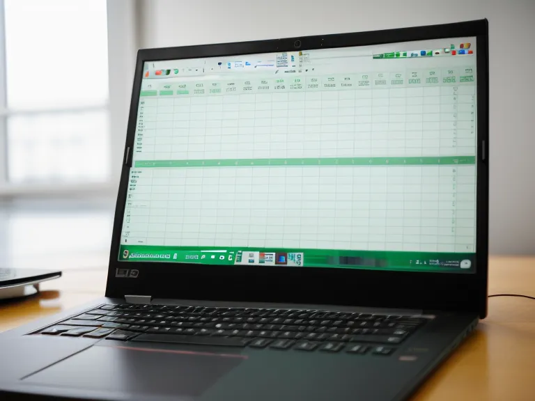 A laptop showing a spreadsheet used to track prostate health and supplement progress.